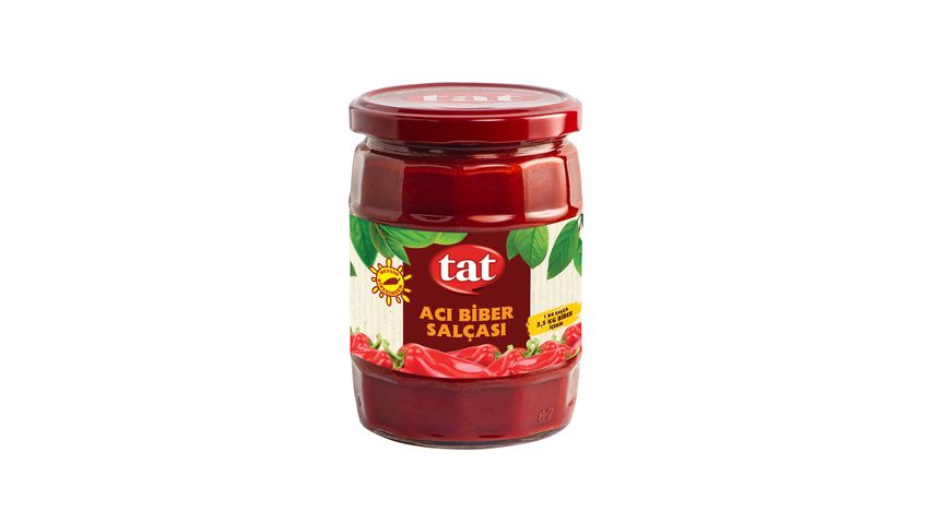 Tat Acı Biber Salçası 550 g