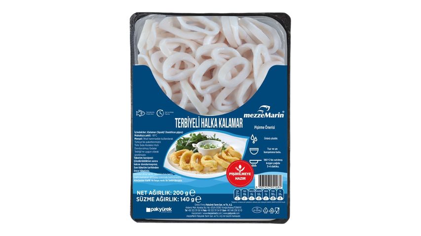 Mezzemarin Terbiyeli Halka Kalamar 200 g
