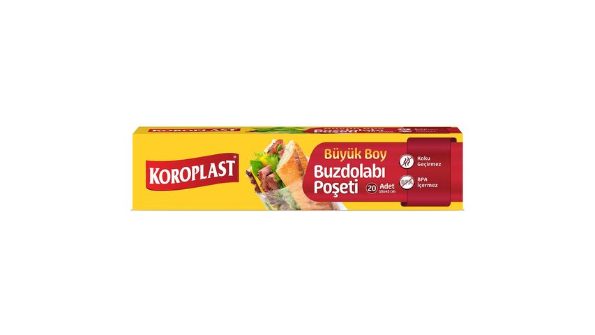 Koroplast Single Freezer Bags Large Pack of 20