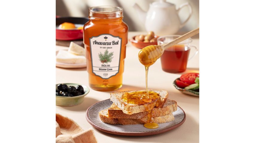 Anavarza Strained Pine Honey 450 g