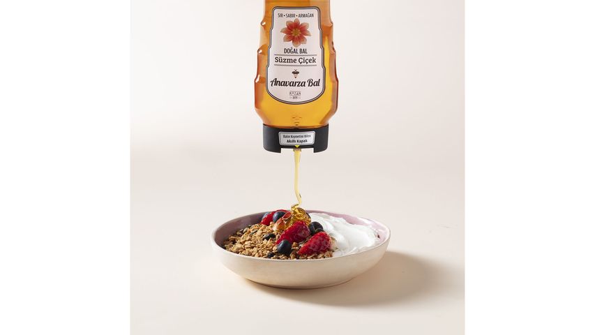 Anavarza Akıllı Kapak Süzme Çiçek Balı 325 g