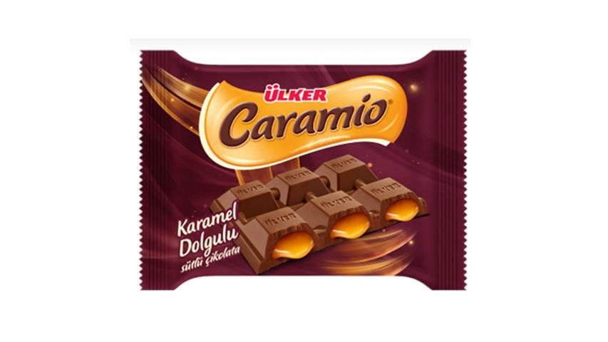 Ülker Caramio Caramel Square Chocolate 55 g