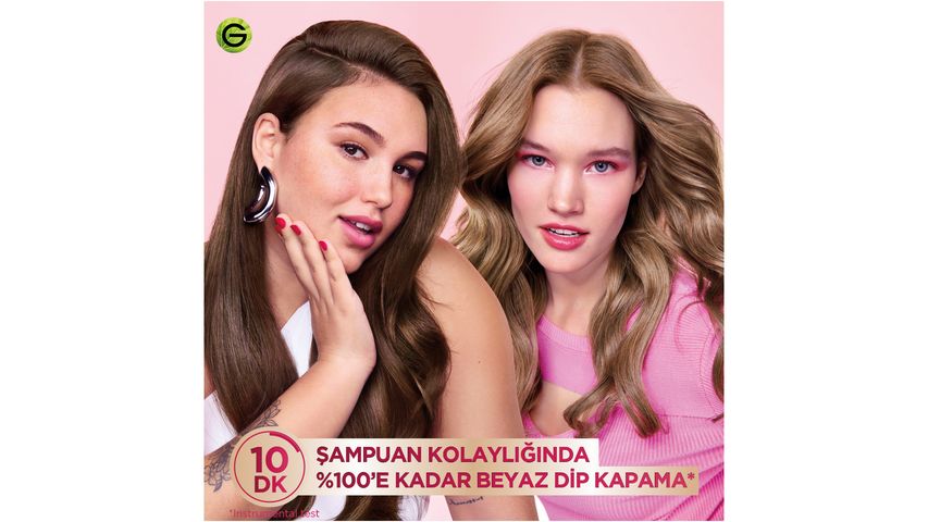 Garnier Color Shampoo Retouch Şampuan Kolaylığında Dip Boyası, Kahve 4.0