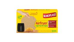 Koroplast Airfryer Pişirme Kağıdı/Doğal 20 Adet