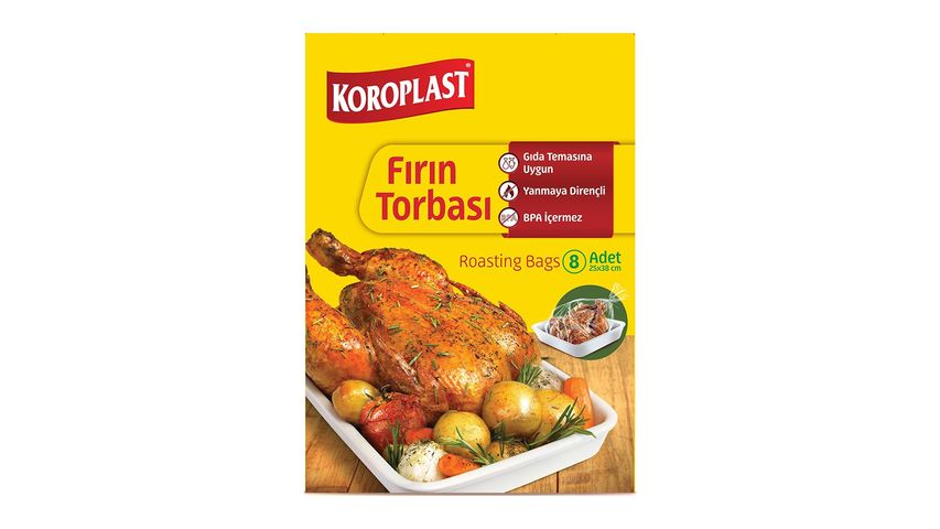 Koroplast Fırın Torbası 8 Adet