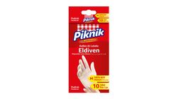 Piknik Disposable Powdered Latex Medium Size Gloves 10 Pieces