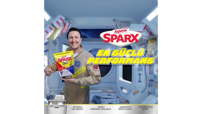 Asperox Sparx Diamond Bulaşık Makinesi Kapsülü 72'li