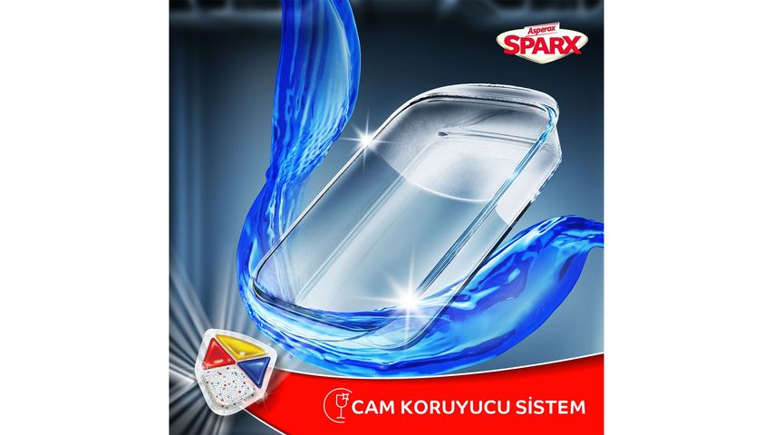 Asperox Sparx Diamond Dishwasher Capsules 20 pcs