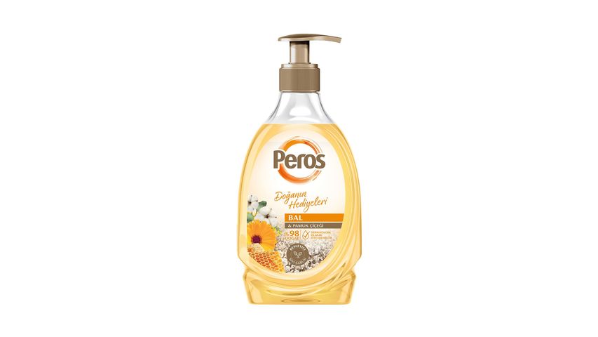 Peros Liquid Soap Honey & Cotton Flower 400 ml