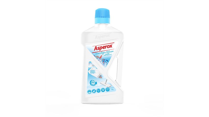 Asperox Temizliğin Kokusu Yüzey Temizleyici Beyaz Sabun 1 L