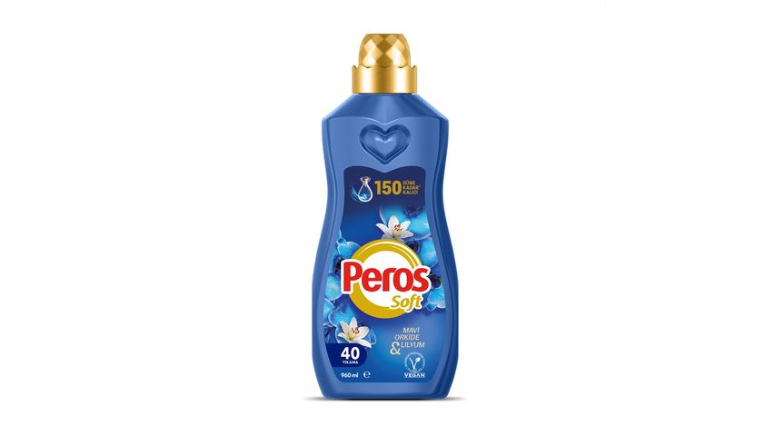 Peros Konsantre Yumuşatıcı Mavi Orkide & Lilyum 960 ml