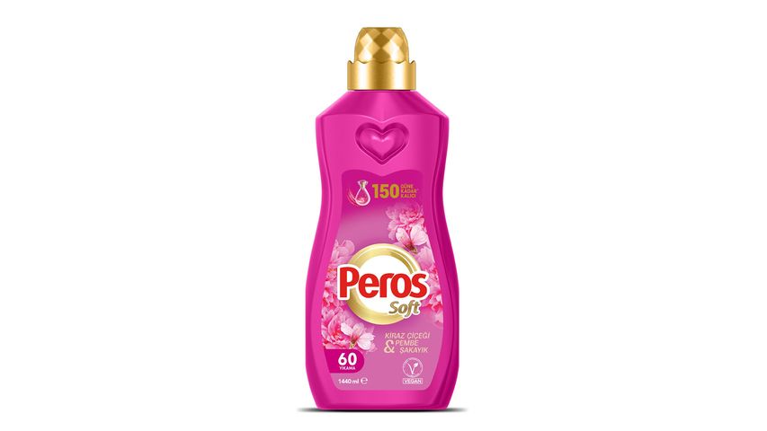 Peros Konsantre Yumuşatıcı Kiraz Çiçeği & Pembe Şakayık 1440 ml