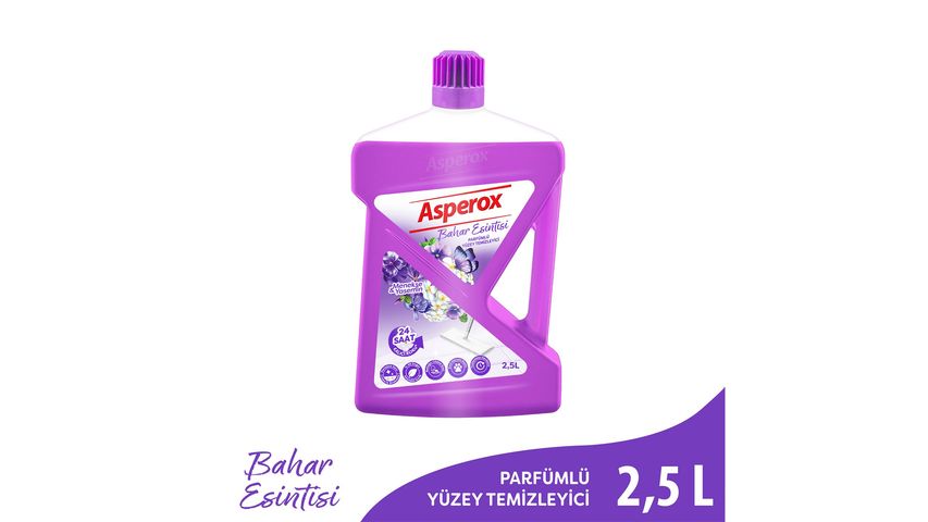 Asperox Spring Breeze Surface Cleaner Violet & Jasmine 2.5 L