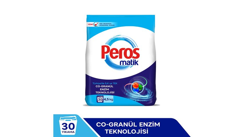 Peros Göz Alıcı Beyazlar Toz Çamaşır Deterjanı 4.5 kg
