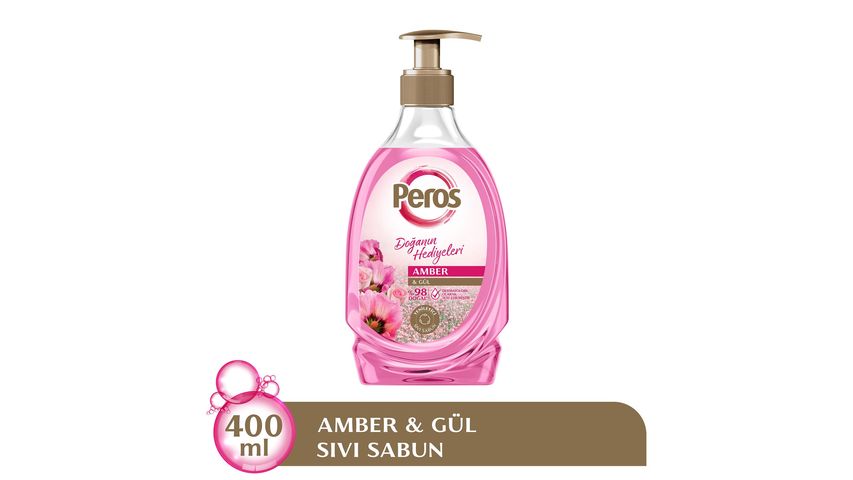 Peros Sıvı Sabun Amber & Gül 400 ml
