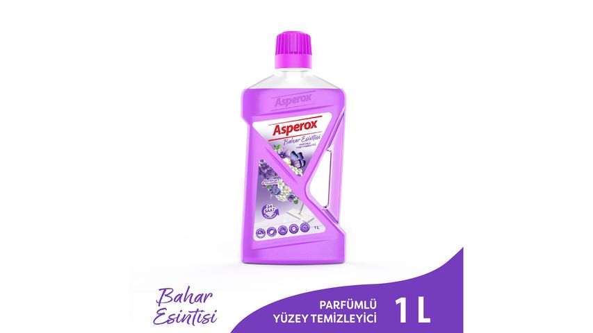 Asperox Spring Breeze Surface Cleaner Violet & Jasmine 1 L
