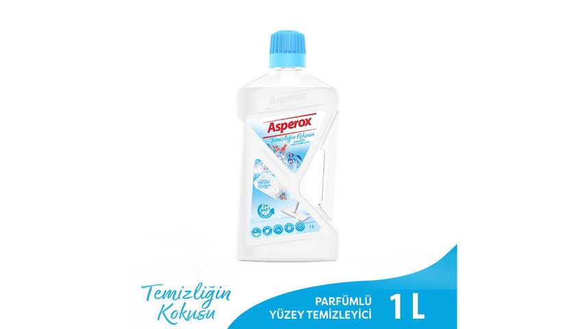 Asperox Temizliğin Kokusu Yüzey Temizleyici Beyaz Sabun 1 L