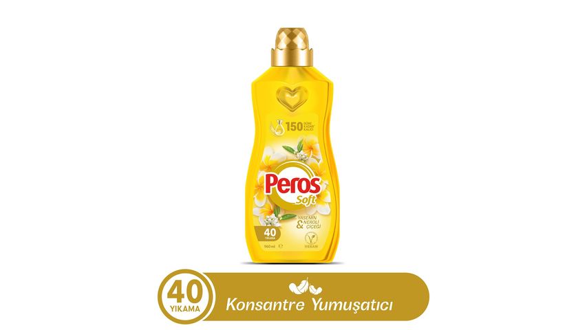 Peros Konsantre Yumuşatıcı Yasemin & Neroli Çiçeği 960 ml