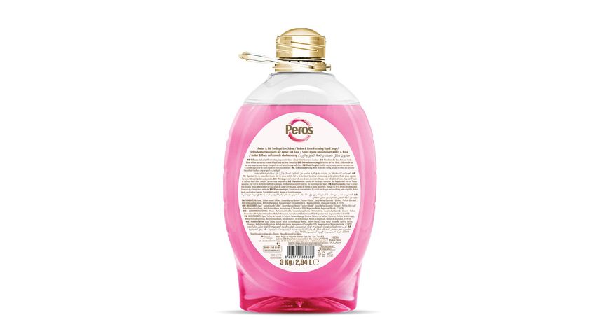 Peros Sıvı Sabun Amber & Gül 3 kg