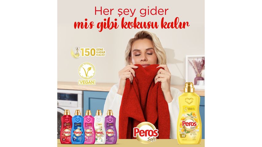 Peros Concentrated Fabric Softener Jasmine & Neroli Flower 1440 ml