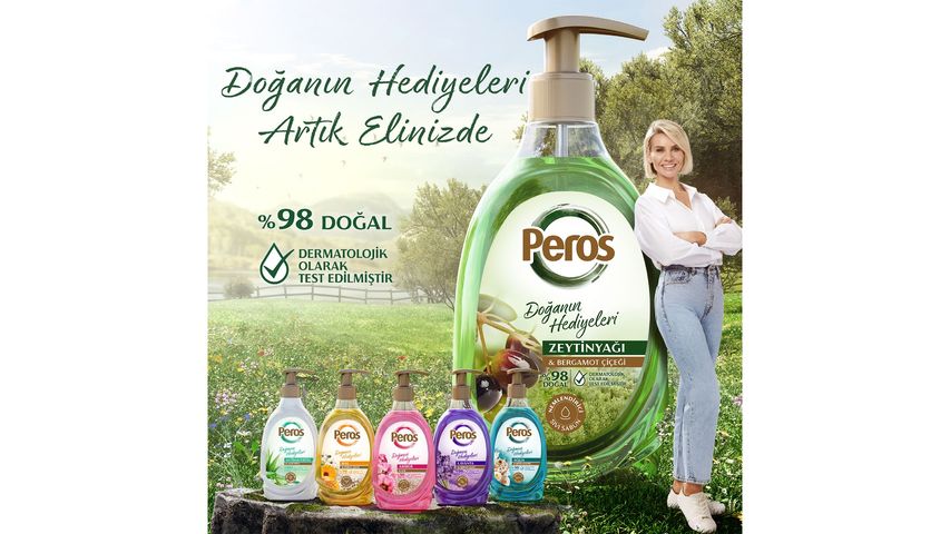 Peros Sıvı Sabun Zeytinyağı & Bergamot 3 kg