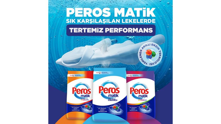 Peros Eye-Catching Whites Powder Laundry Detergent 7 kg