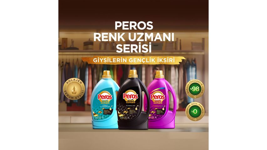 Peros Color Expert Blacks Liquid Laundry Detergent 3 L