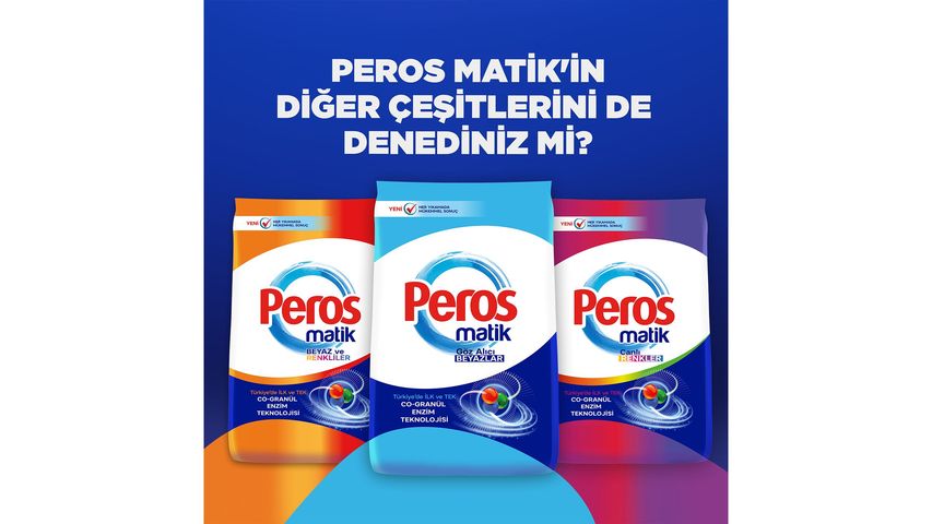 Peros Eye-Catching Whites Powder Laundry Detergent 7 kg