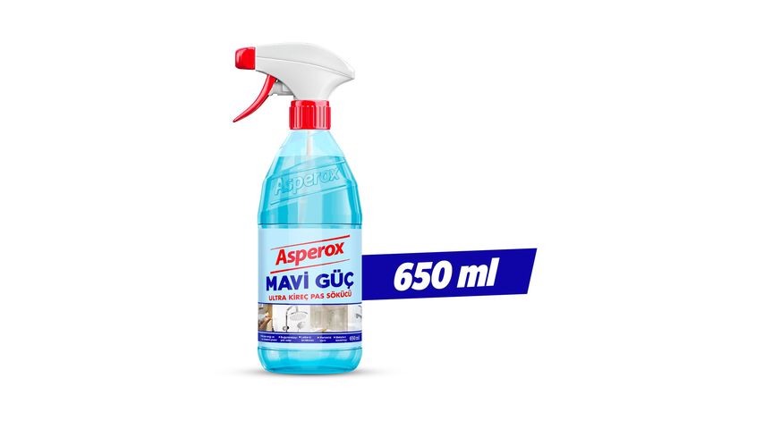 Asperox Mavi Güç Ultra Kireç Pas Sökücü Sprey 650 ml