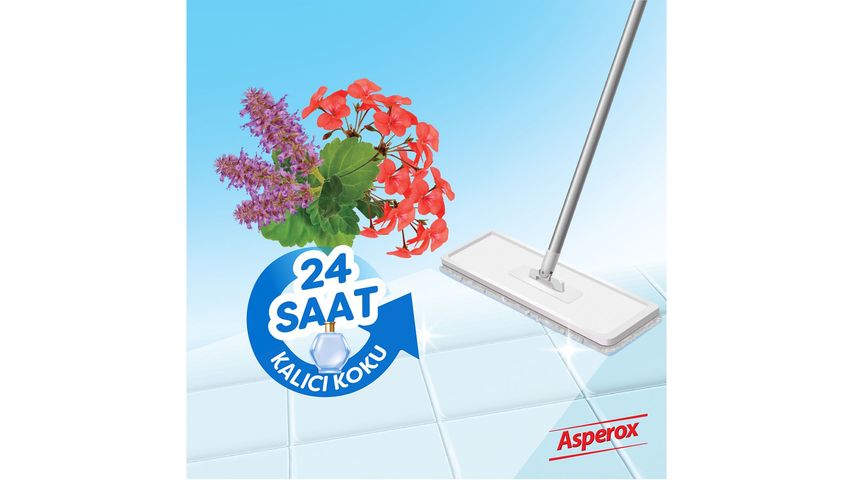 Asperox Okyanus Mavisi Yüzey Temizleyici Sedir & Sardunya Paçuli 2.5 L