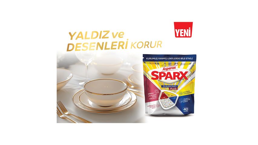 Asperox Sparx Diamond Plus Bulaşık Makinesi Kapsülü 40’lı
