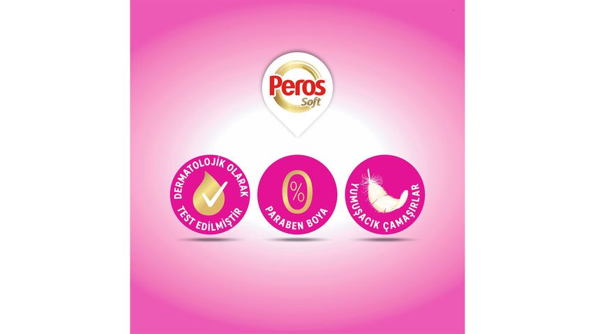 Peros Klasik Yumuşatıcı Pembe Güller 3 L
