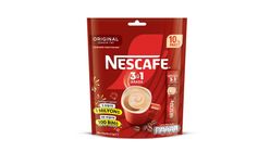 Nescafe 3'ü 1 Arada Original Çözünebilir Kahve 10 x 17.5 g