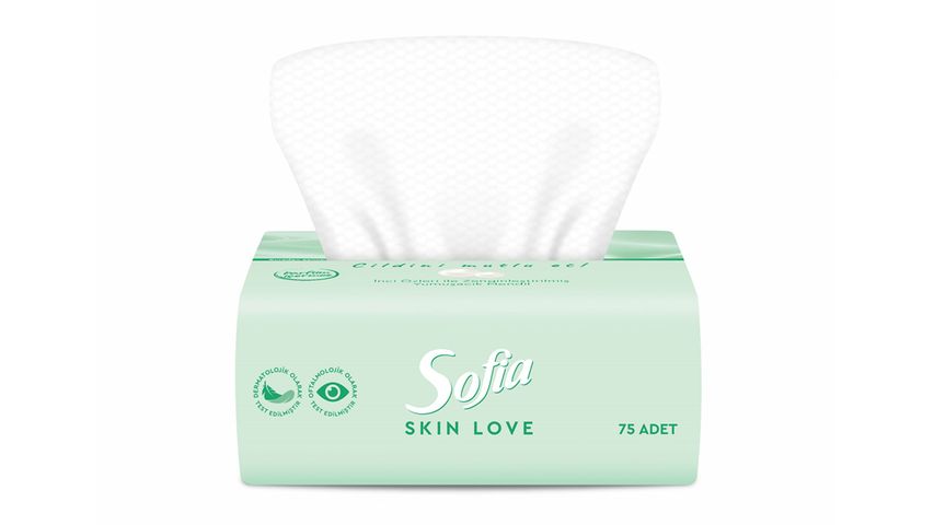 Sofia Skin Love Mini Mendil 75'li