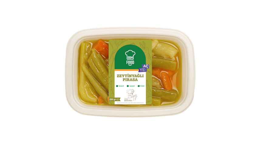 Bbm Food Leeks in Olive Oil 200 g