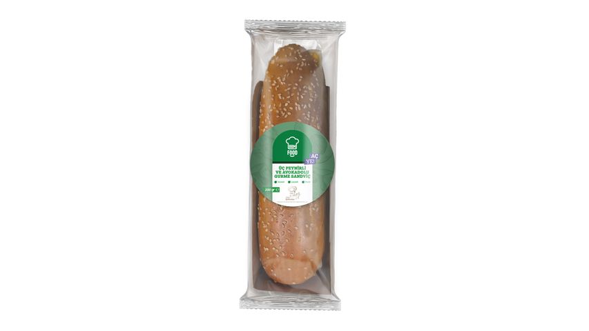 Bbm Food 3 Peynirli Avokadolu Gurme Sandviç 200 g