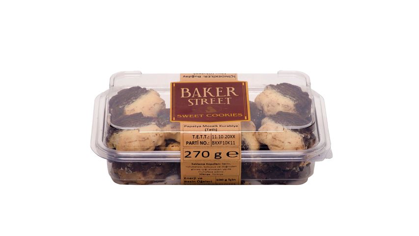 Baker Street Papatya Mozaik Kurabiye - Tatlı 270 g