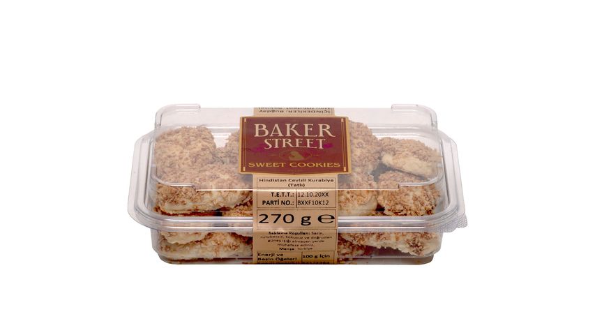 Baker Street Hindistan Cevizli Kurabiye - Tatlı 270 g