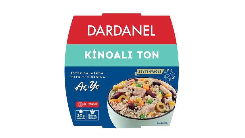 Dardanel Aç Ye Kinoalı Ton Balığı 160 g