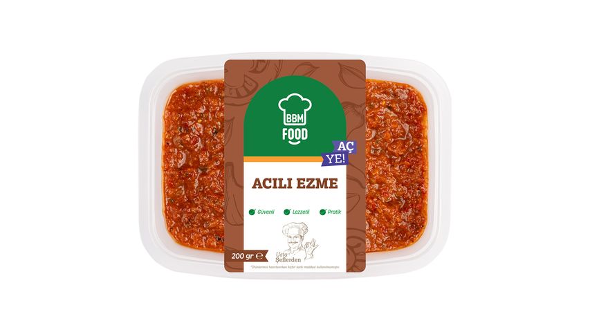 Bbm Food Acılı Ezme 200 g