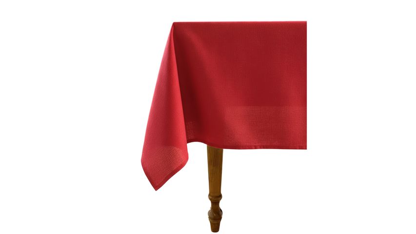 Finehome Red Rustic Masa Örtüsü Kırmızı 150 x 200 cm