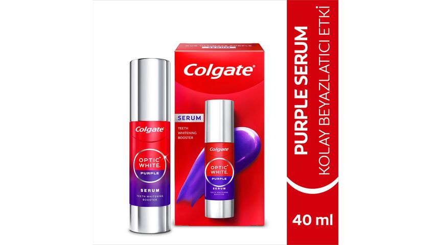 Colgate Optic White Purple Teeth Whitening Serum 40 ml