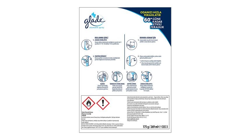 Glade Otomatik Sprey Sistem Okyanus Sessizliği 269 ml