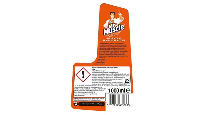 Mr Muscle Lavender Surface Cleaner 1 L