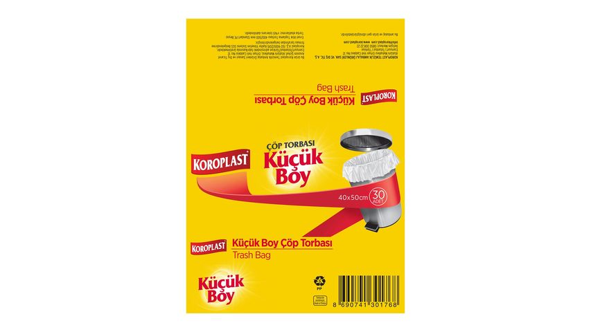 Koroplast Small Size Garbage Bags 30 Pieces