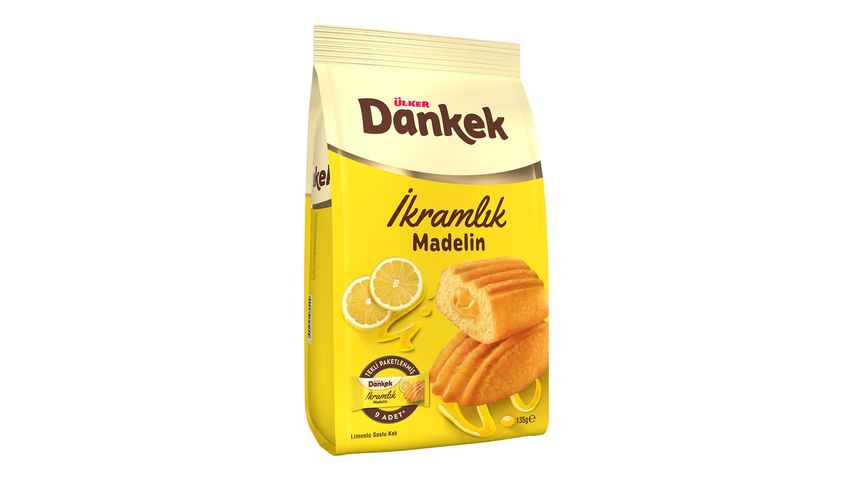 Ülker Dankek İkramlık Madelin Limonlu Soslu Kek 135 g