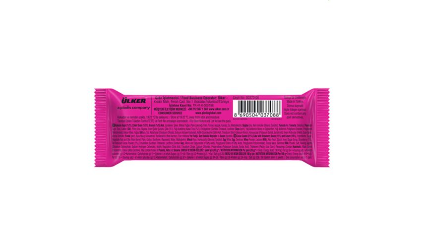 Ülker Kekstra Cremo Çilek Soslu Kek 33 g
