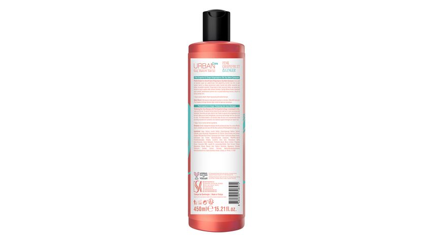 Urban Care Pink Grapefruit & Ginger Saç Bakım Şampuan 450 ml