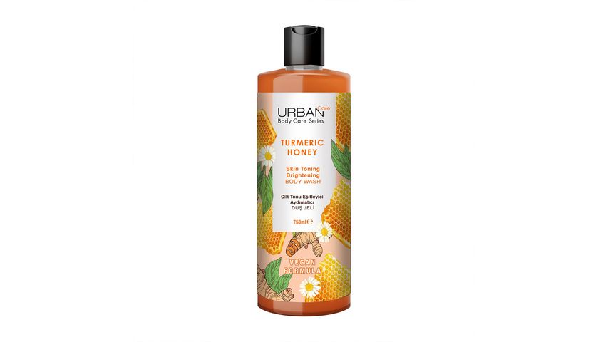 Urban Care Turmeric Honey Cilt Tonu Eşitleyici & Aydınlatıcı Duş Jeli 750 ml