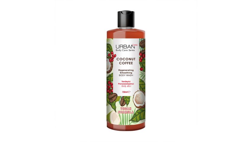Urban Care Coconut Coffee Revitalizing & Smoothing Shower Gel 750 ml
